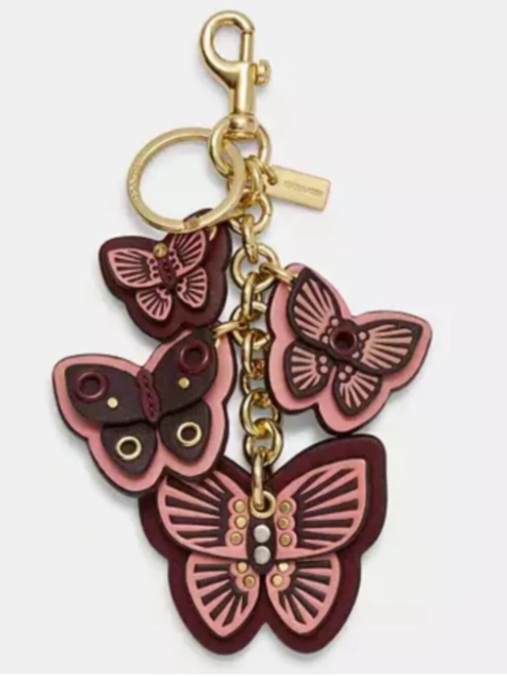 Coach Butterfly Cluster Bag Charm